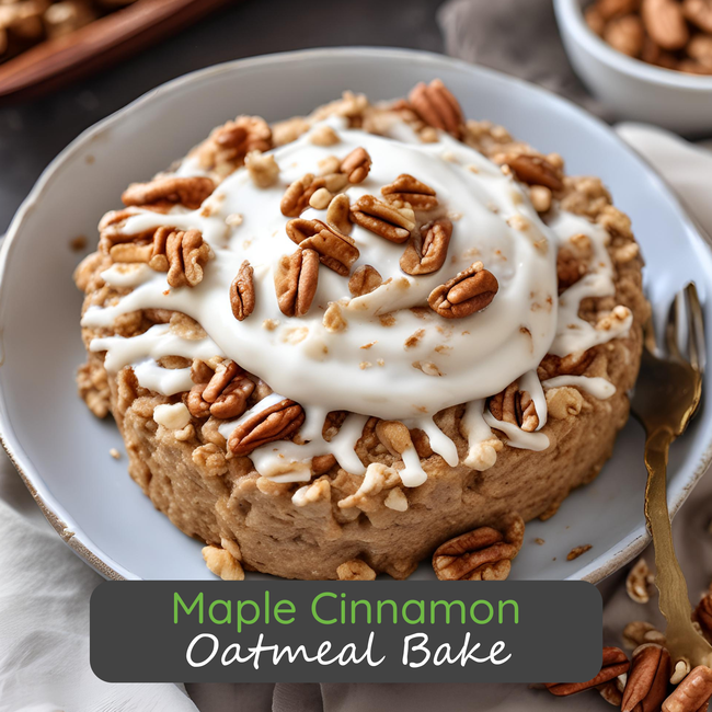 Image of Maple Cinnamon Oatmeal Bake