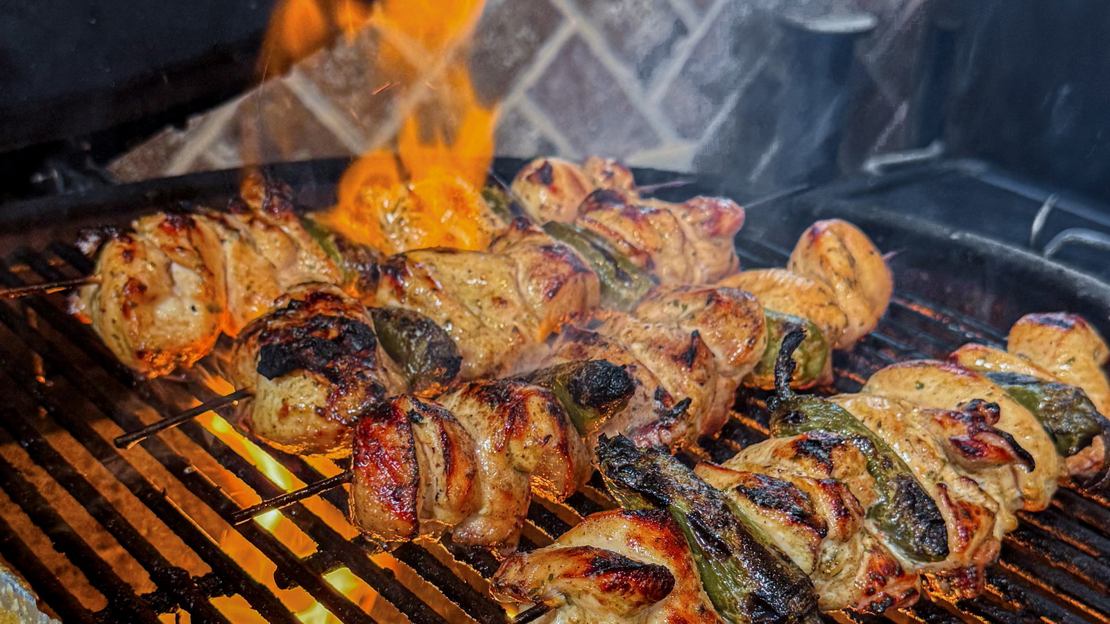 Image of Spicy Jalapeño Ranch Chicken Skewers