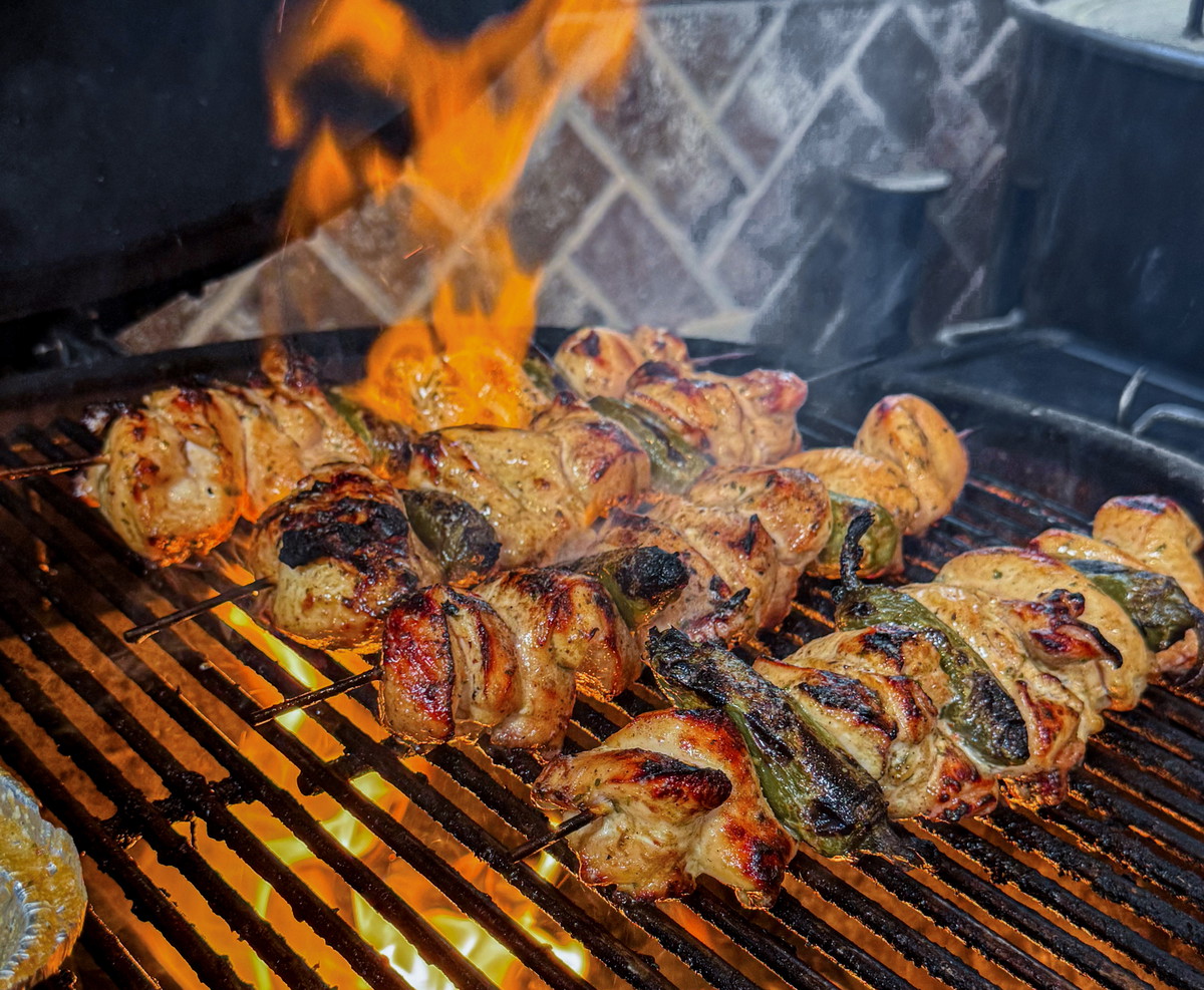 Spicy Jalapeño Ranch Chicken Skewers