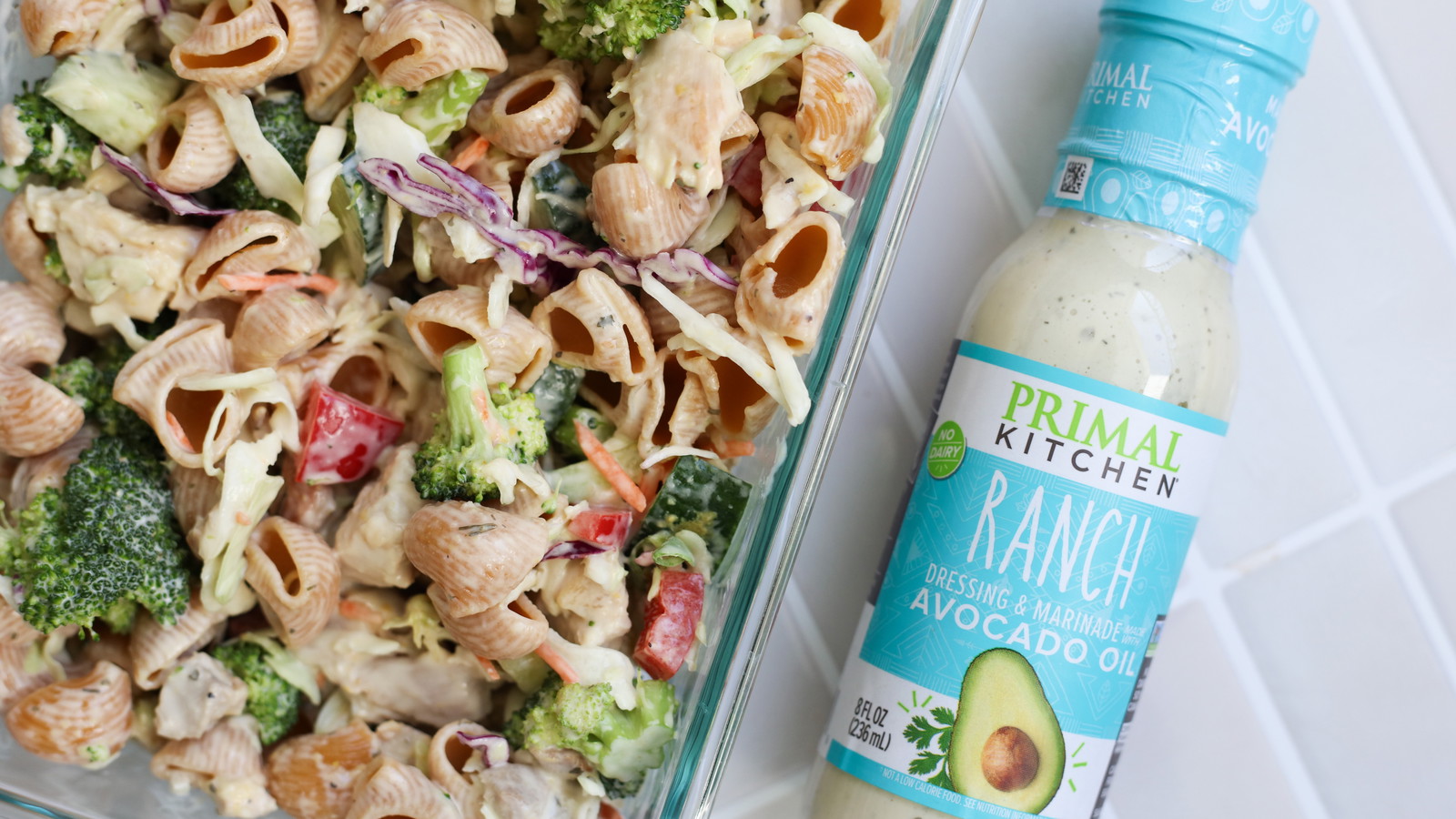 Image of Creamy Ranch Chicken Pasta Salad
