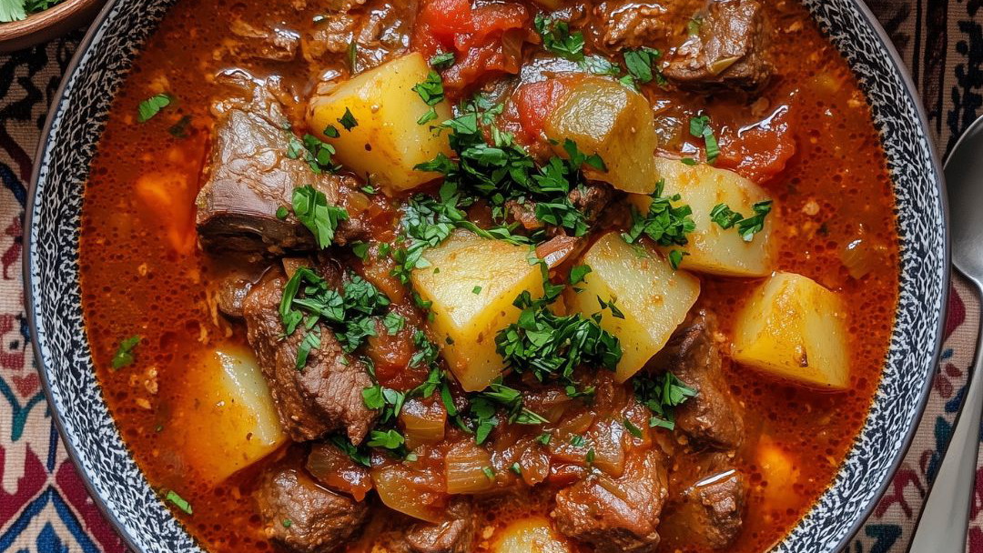 Image of Marag Laham (Kuwaiti Lamb Stew)