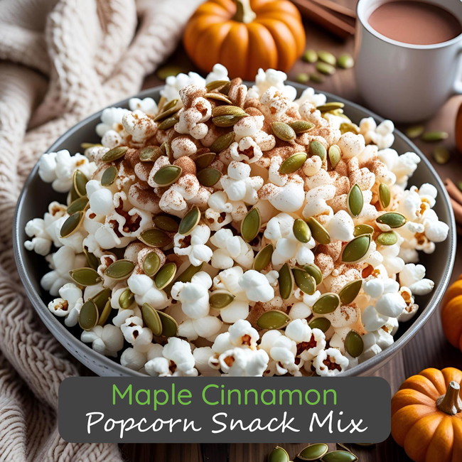 Image of Maple Cinnamon Popcorn Snack Mix
