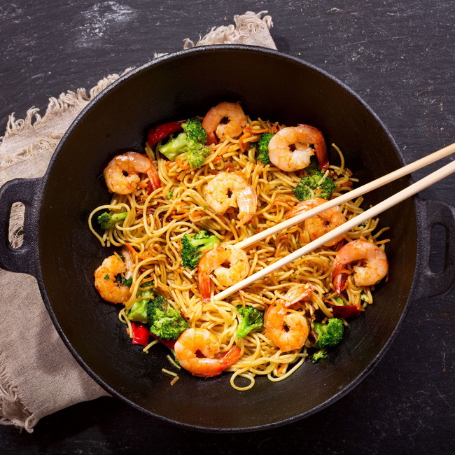 Image of Firecracker Shrimp Noodle Stir Fry