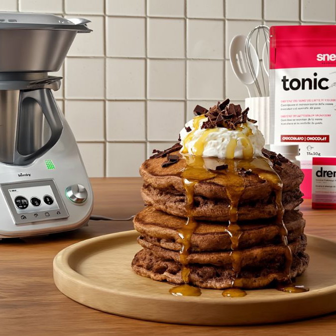 Pancake Proteico al Cioccolato con il Bimby