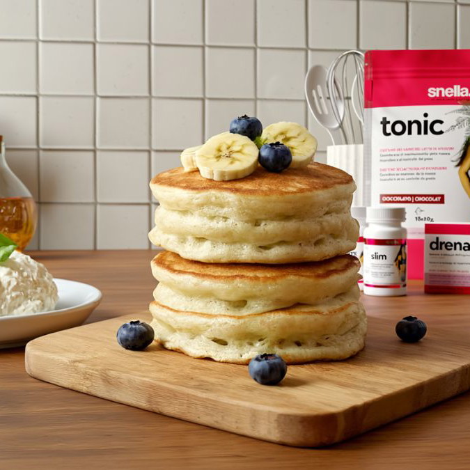 Pancake Proteico Light con Ricotta