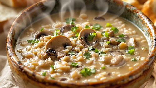 Image of Wild Rice & Mushroom Soup