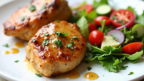 Image of Chicken Thighs with Ginger Mustard Marinade
