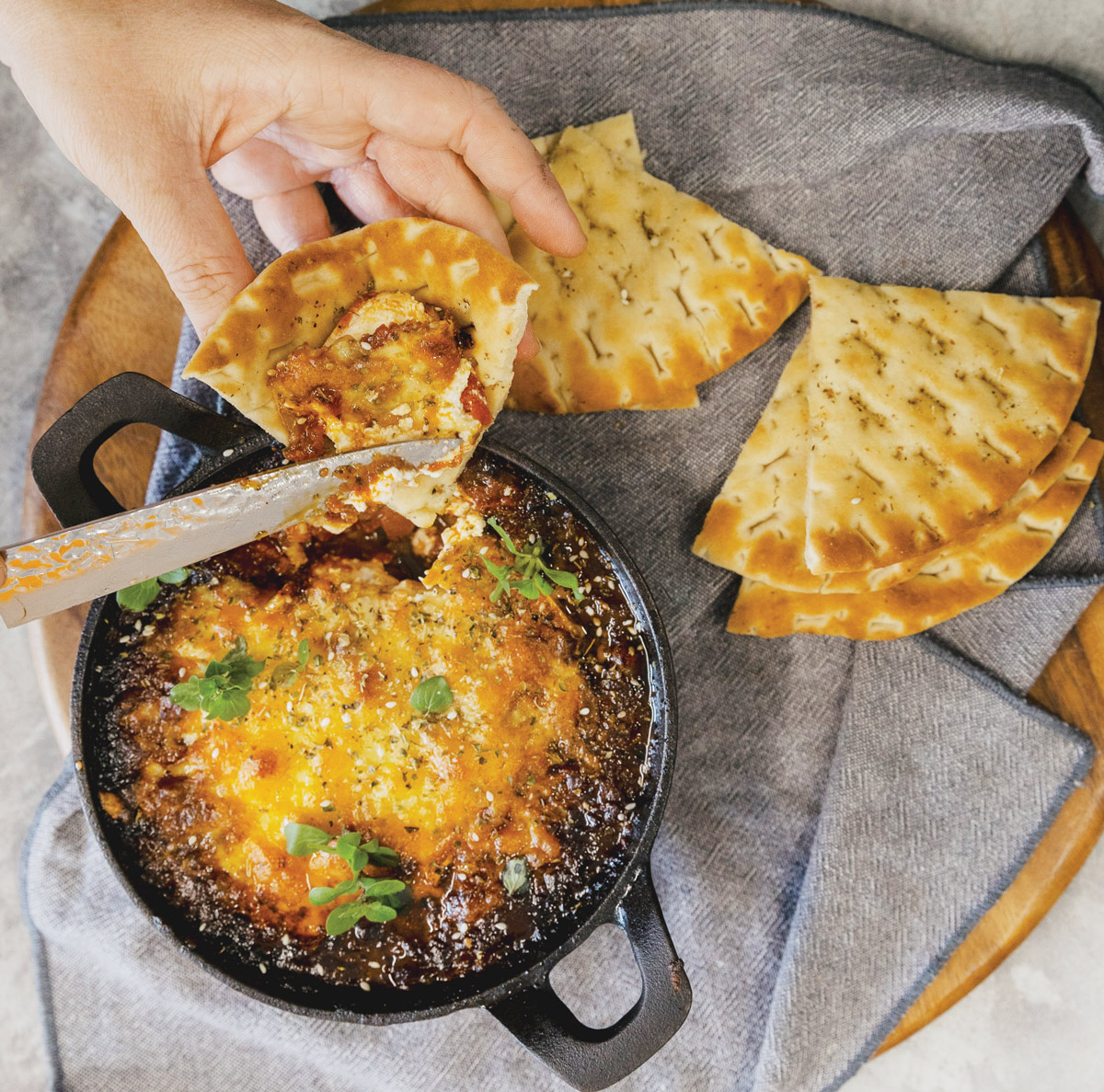 Greek Baked Feta 