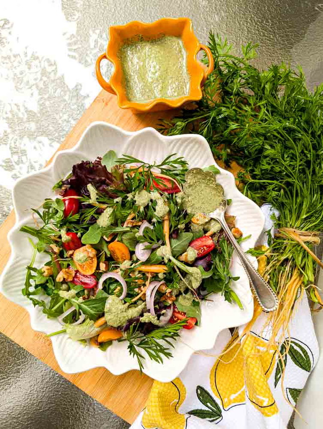 Image of Carrot Top Vinaigrette