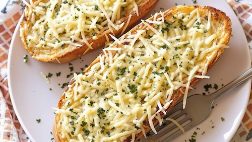 Image of Quick and Easy Cheezy Garlic Bread
