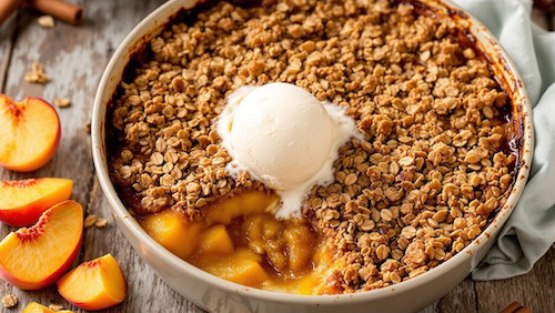 Image of Peach Crisp
