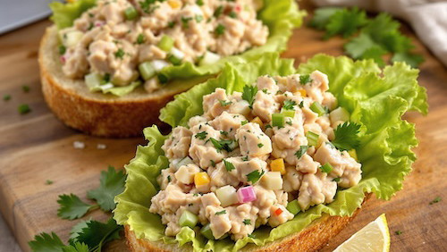 Image of Tuna Salad with Herbes Provencal Seasoning