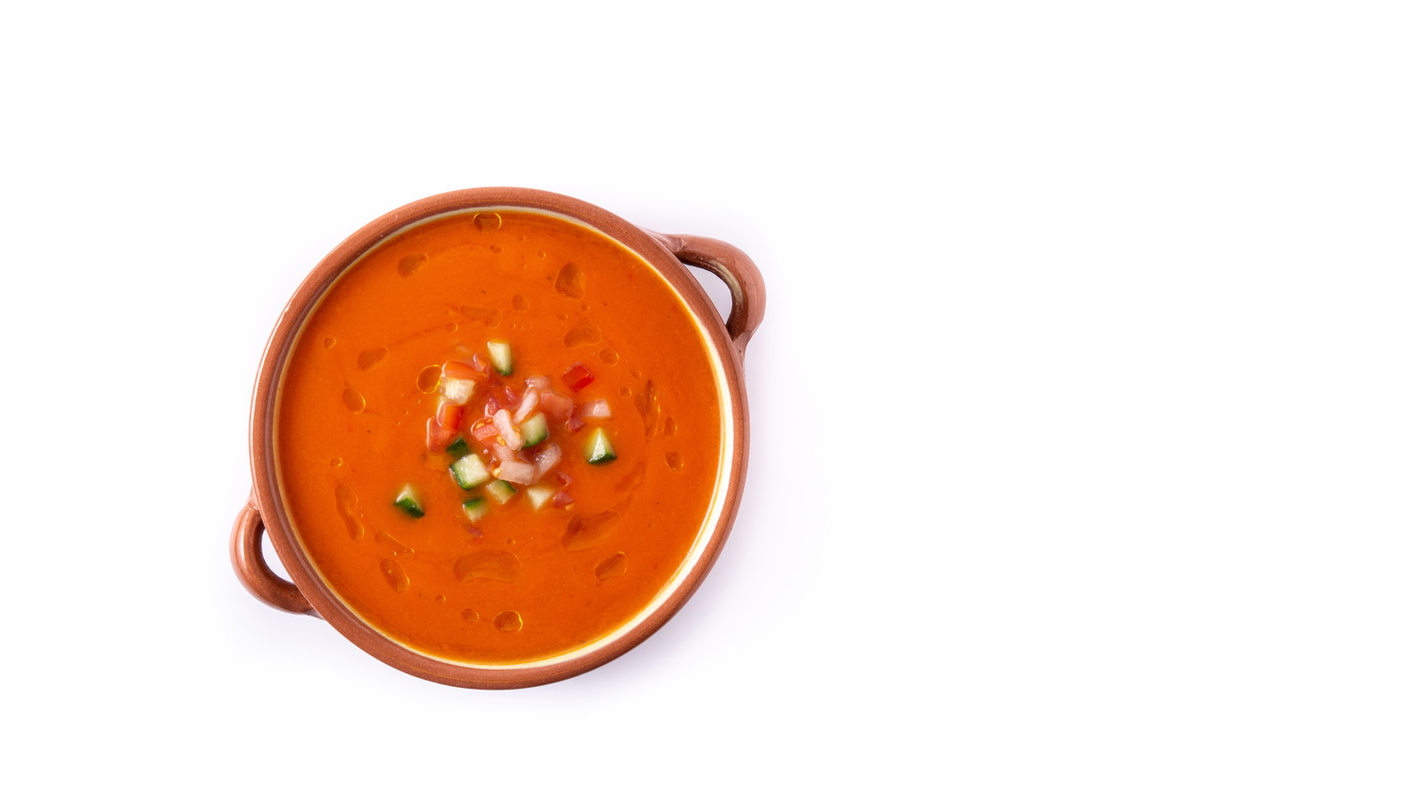 Image of Summer Gazpacho with Jalapeño Olive Relish