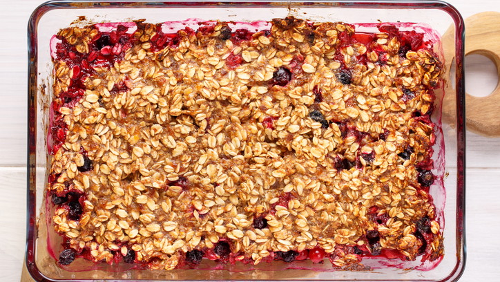 Image of Strawberry PB Banana Oat Bake