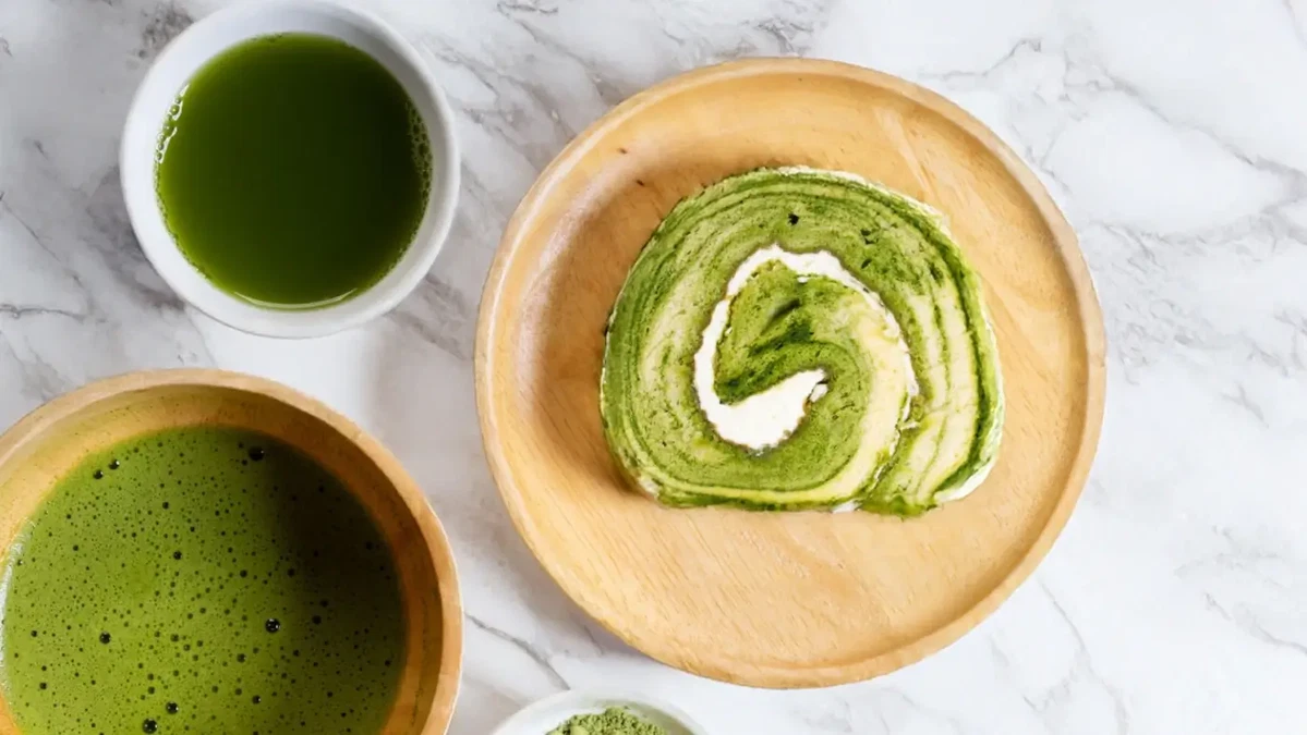 Matcha Swiss Roll Recipe