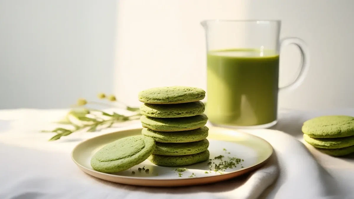 Ricetta dei biscotti shortbread Matcha