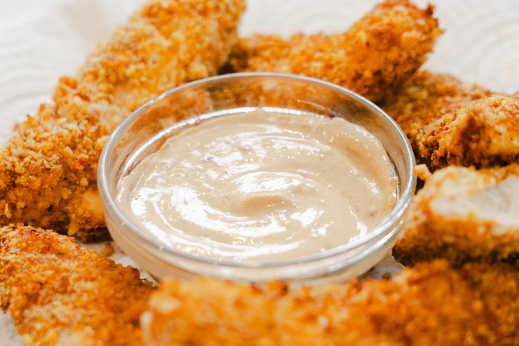 Image of Start up your air fryer or convection oven (same thing) and set to 400 degrees at 14 minutes. Flip the tenders at 7 minutes and make sure they are not burning, if they are getting too dark you can lower...