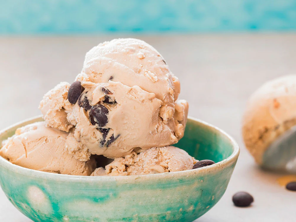 Stracciatella-Eis