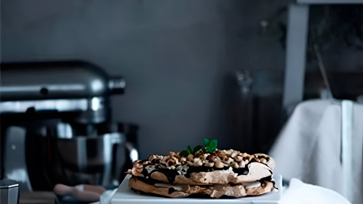 Image of Pavlova de chocolate
