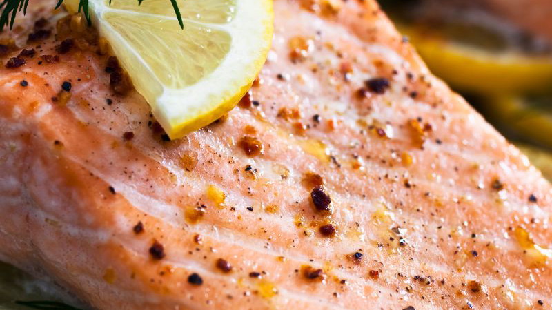 Image of Zalm bakken