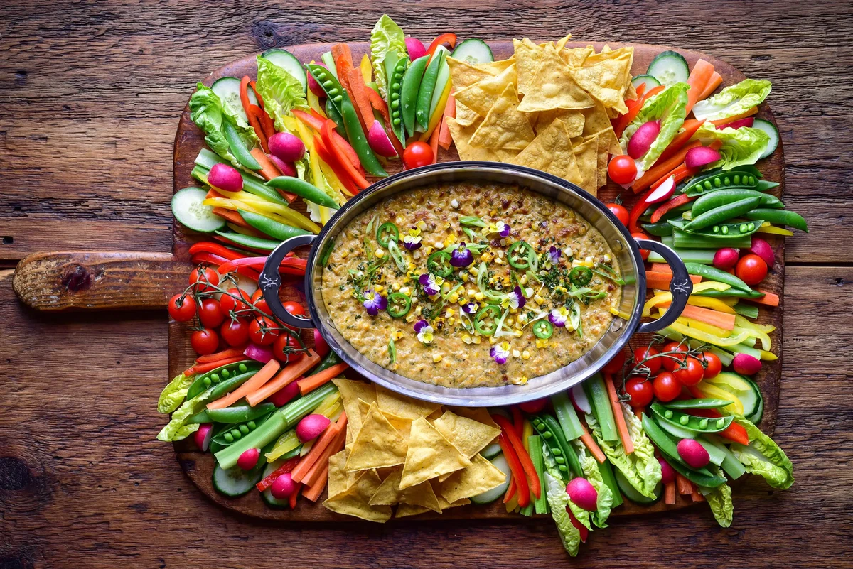 Charred Corn, Poblano & Jalapeño Dip 