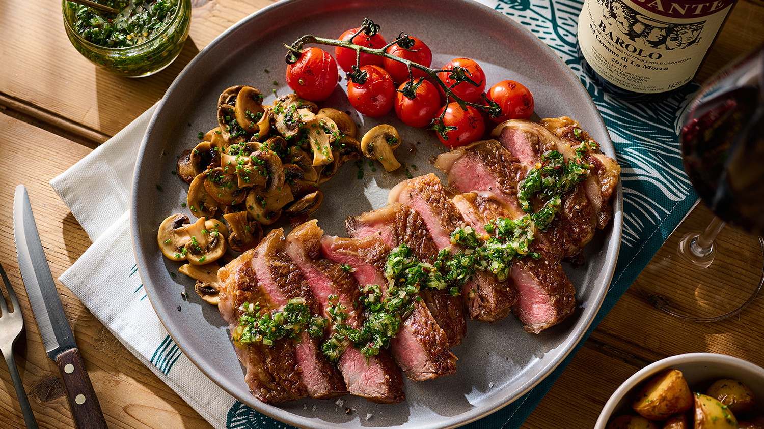 Image of The perfect chimichurri sauce for Wagyu beef