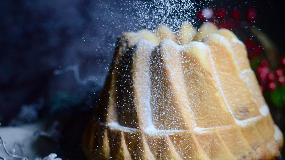 Image of Kugelhopf relleno de chocolate y manteca de frutos secos