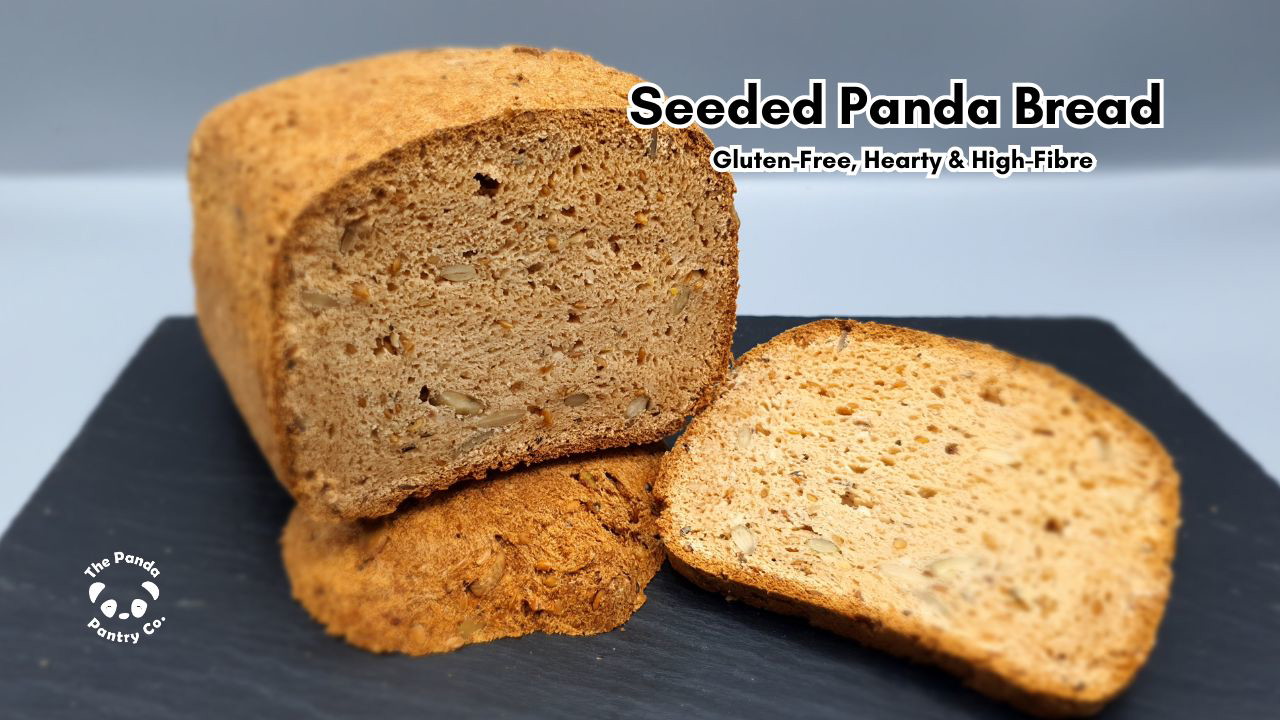 Image of 🥖 Seeded Panda Loaf – Gluten-Free, Hearty & High-Fibre