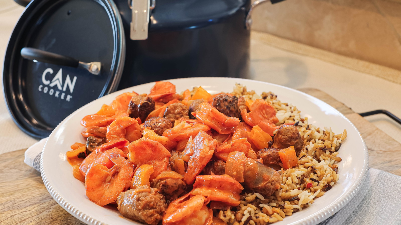Image of Creamy Cajun Shrimp & Sausage