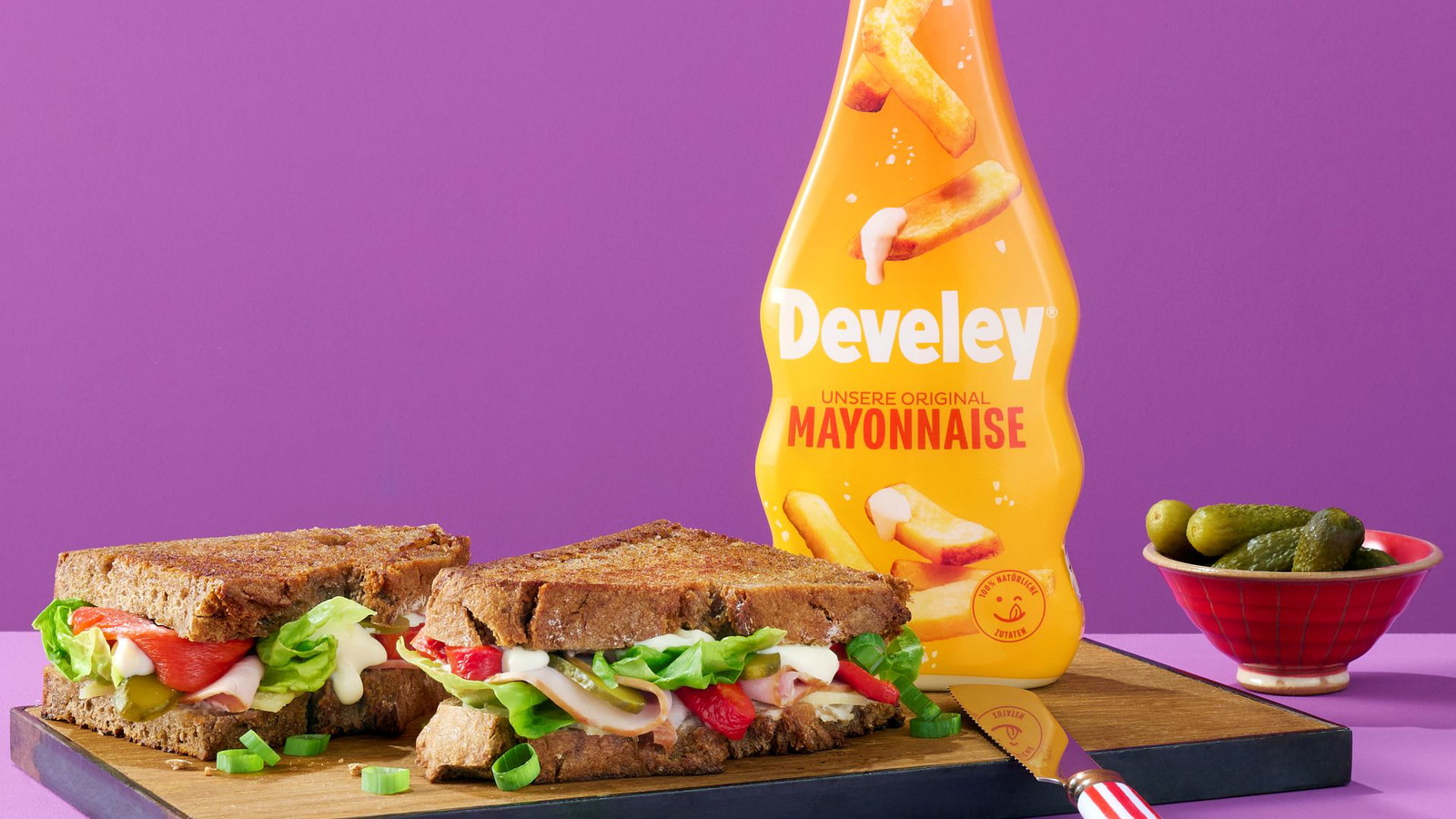 Saftig-knuspriges Käse-Schinken-Sandwich