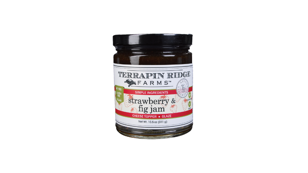 Image of Strawberry and Fig Jam with Toast
