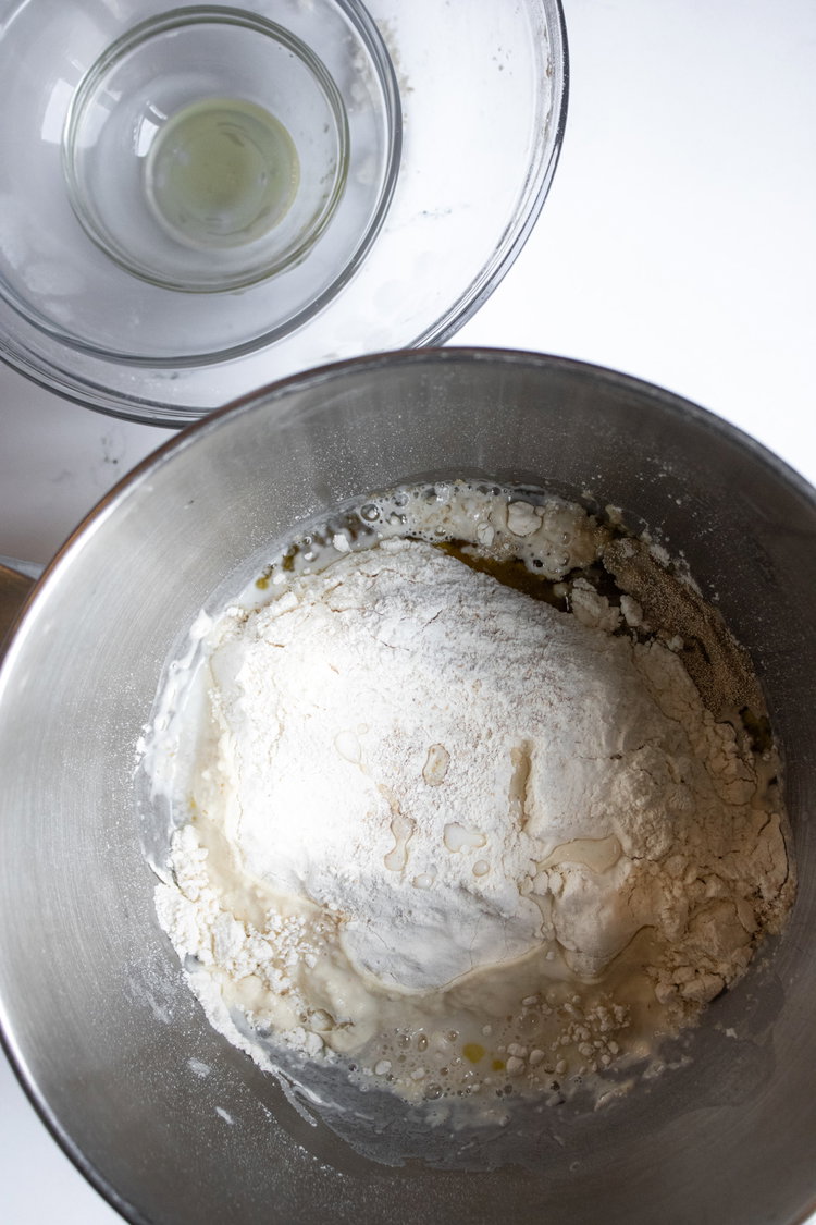 Image of Add in all the ingredients together and gentle mix together....
