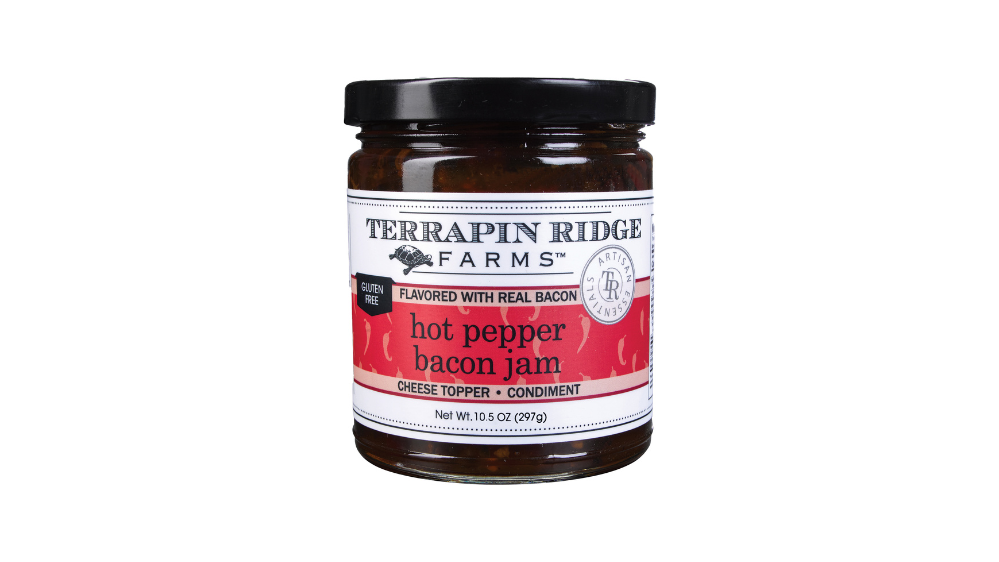 Image of Smoked Cream Cheese with Terrapin Ridge Farms Hot Pepper Bacon Jam