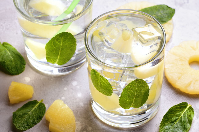 Pineapple Mint Water