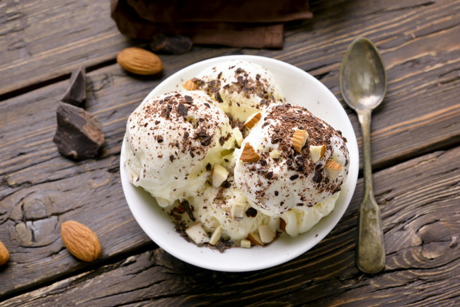 Vanilla Nut Frozen Treat