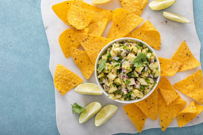 Pineapple Cilantro Dipping Sauce
