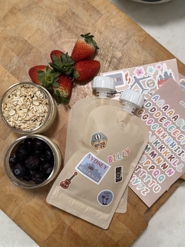 Image of Strawblueberry Overnight Oats