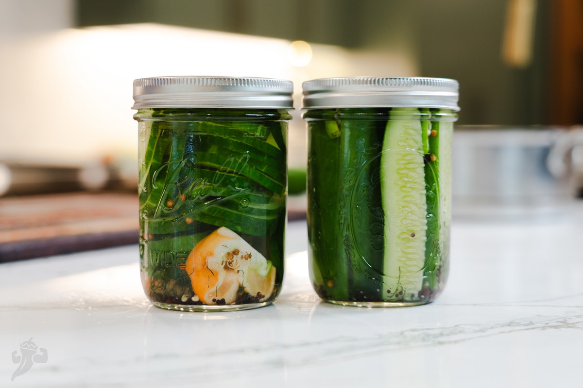 Easy Spicy Quick Pickles