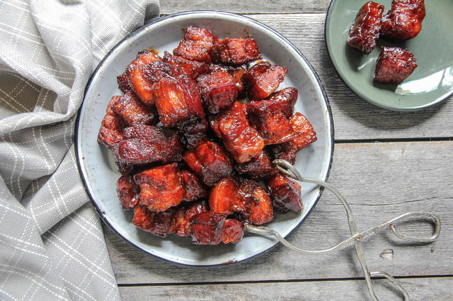 Image of Smoked Pork Belly Burnt Ends
