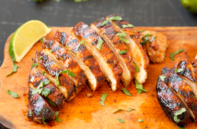 Image of 🍒 Cherry Chipotle Glazed Chicken Thighs