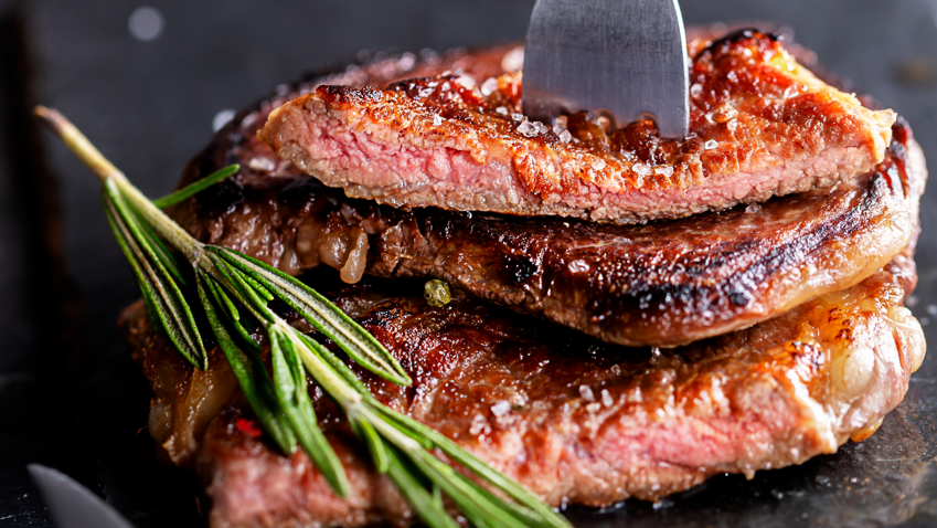 Image of Crusted Steak with SPG Seasoning