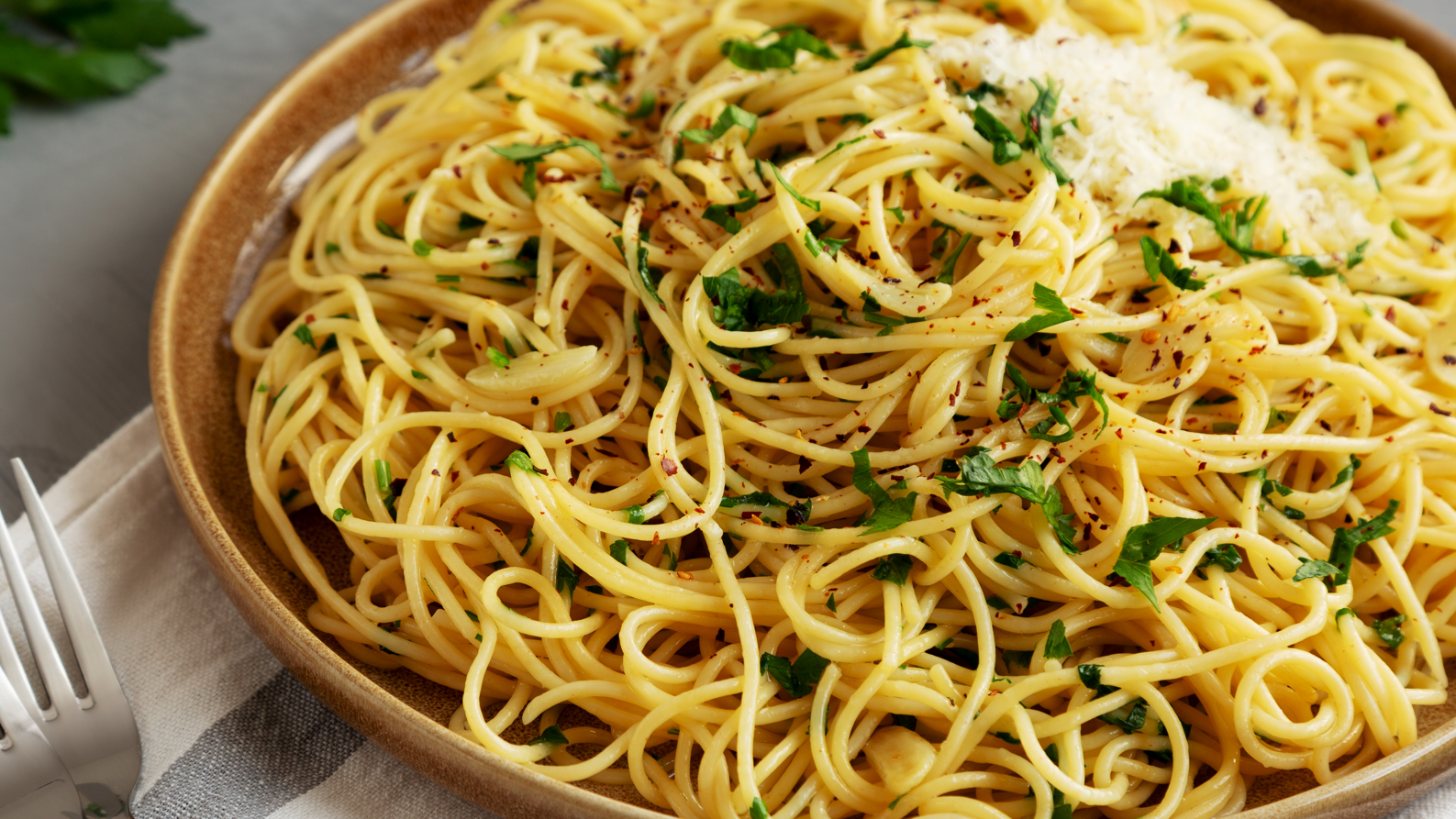 Image of Sweet Heat Garlic Butter Pasta