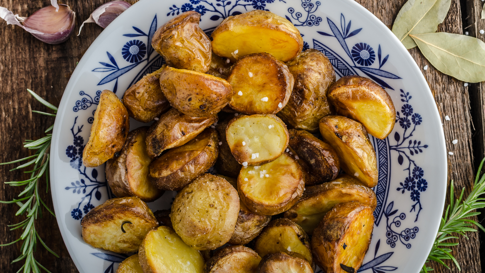 Image of Roasted Garlic Crusted Potatoes