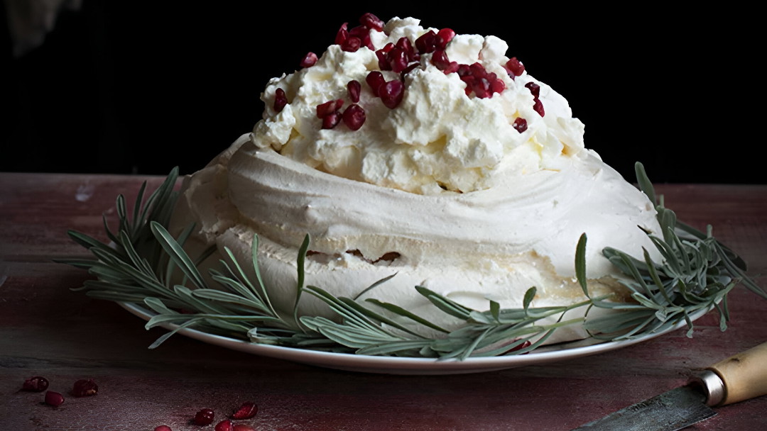 Image of Paulova de Navidad con KitchenAid