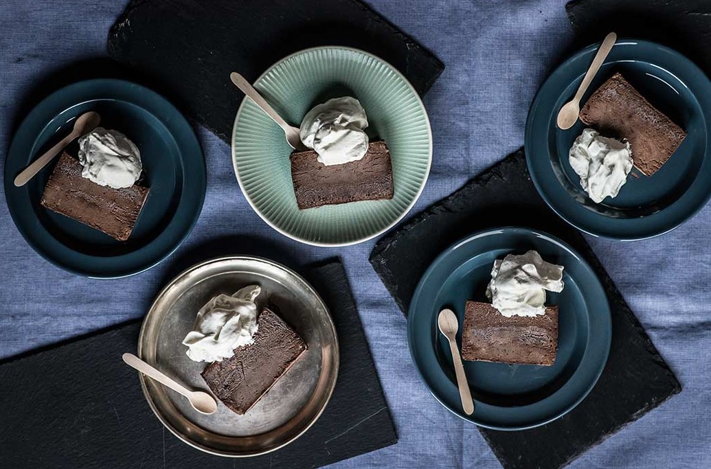 Semifreddo au chocolat noir