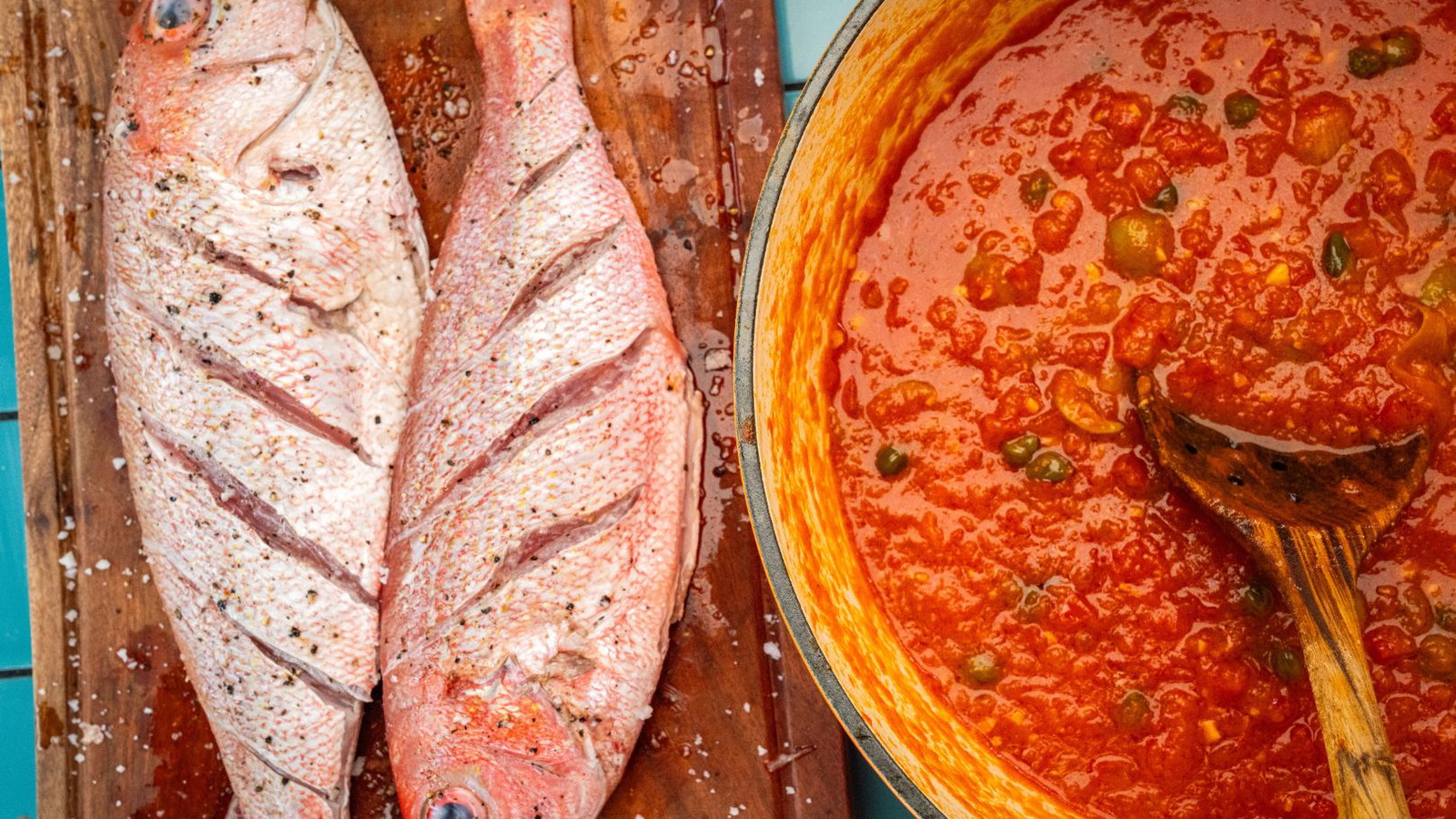 Pescado a la Veracruzana (Veracruz-Style Fish)