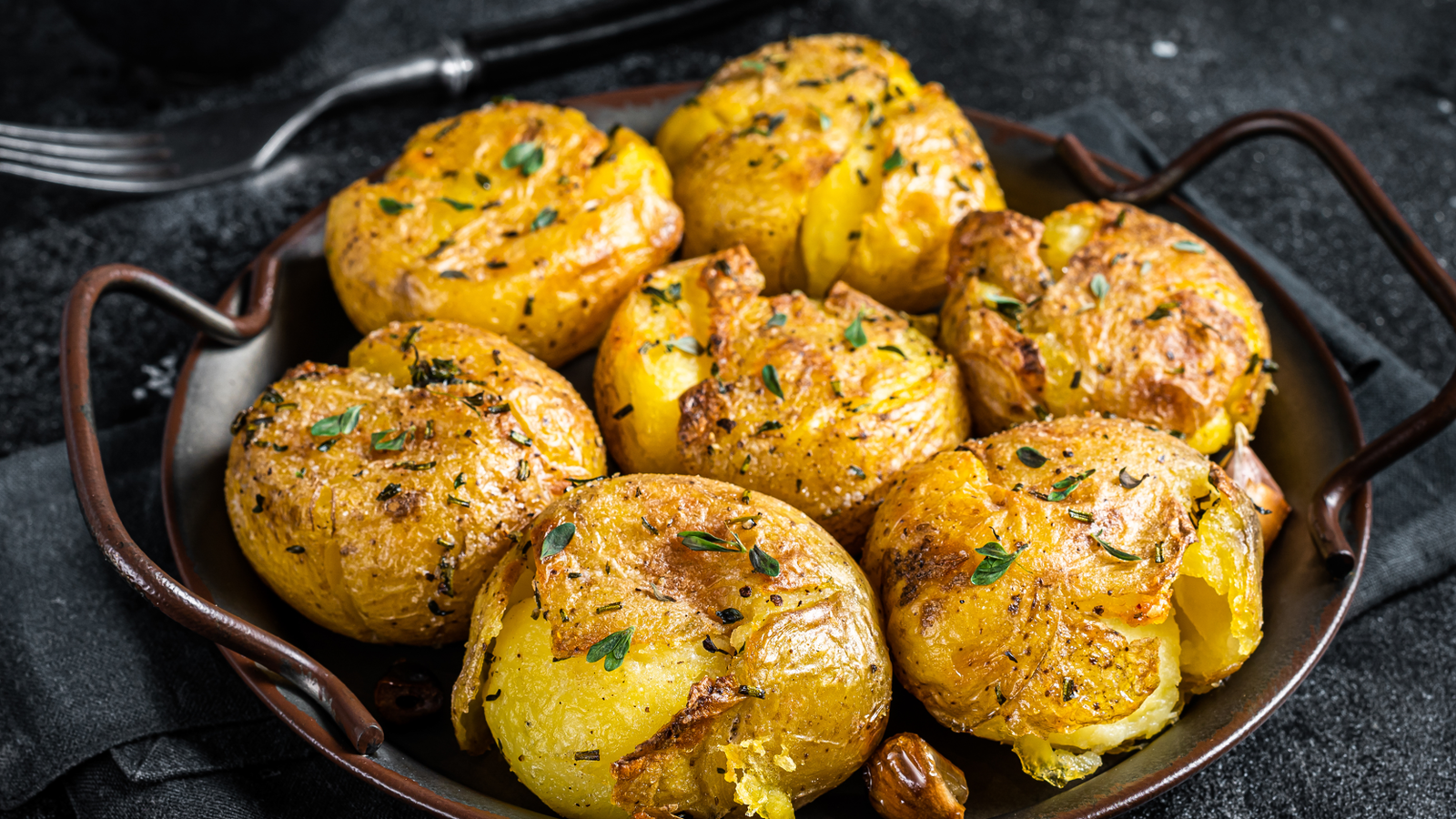 Image of Perfectly Spiced Smash Potatoes