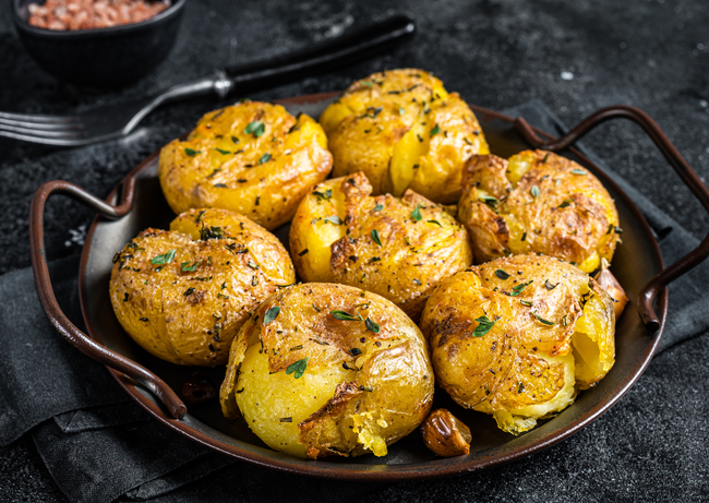 Image of Perfectly Spiced Smash Potatoes