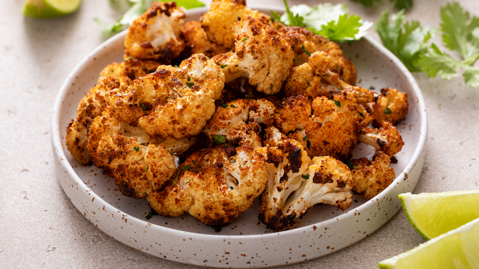 Image of  Truffle Parmesan Roasted Cauliflower Bites