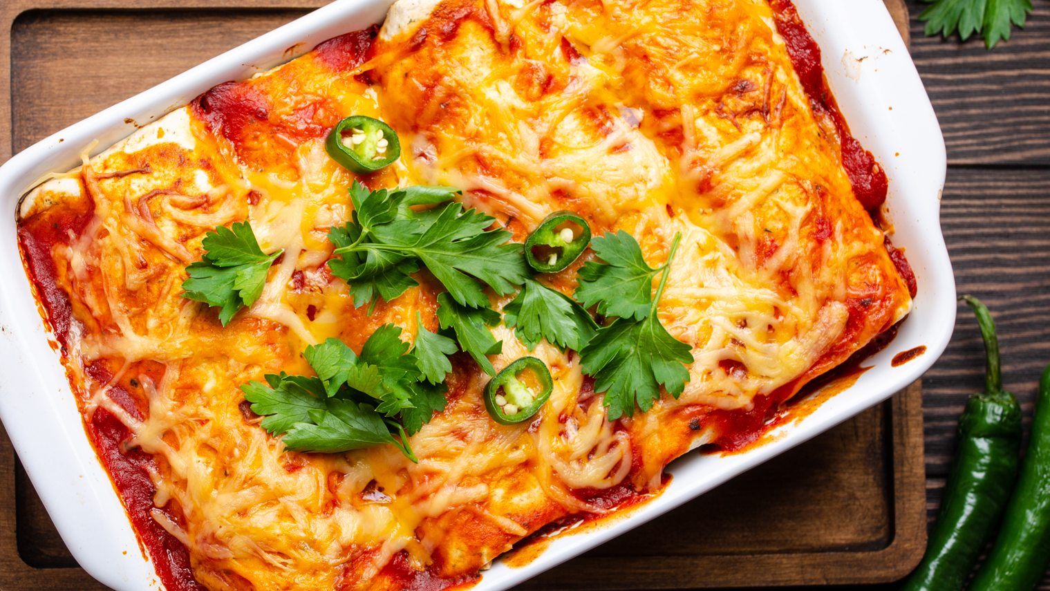 Image of Ole Mole Chicken Enchiladas